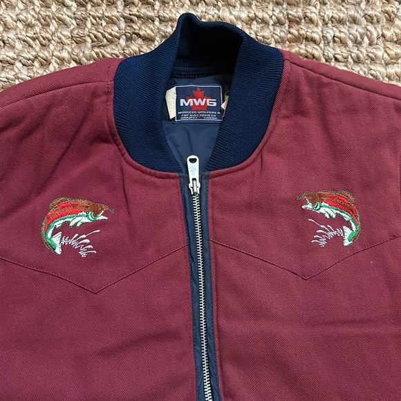 Vintage Embroidered Canvas Vest - Picture 2 of 4